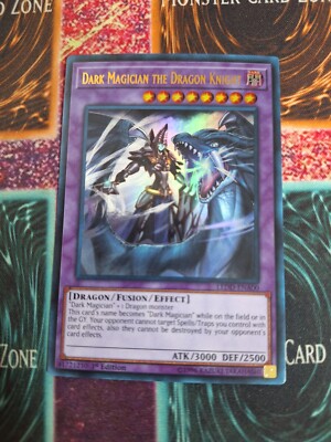 Yu-Gi-Oh! Dark Magician The Dragon Knight LEDD- ENA00 Ultra 1st Edition NM b2/-image