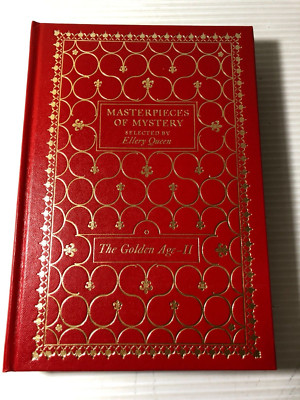 Ellery Queen MASTERPIECES of MYSTERY 1977 THE GOLDEN AGE Part II Deluxe Binding-image