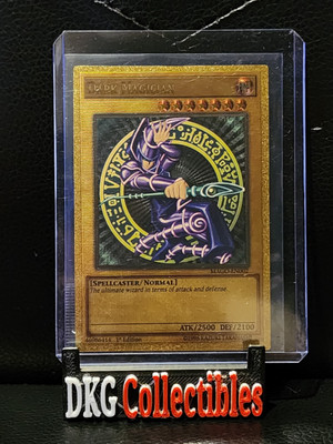 Custom Gold  Dark Magician Card-image