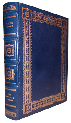 FRANKLIN LIBRARY, ALDOUS HUXLEY, COLLECTED SHORT STORIES, 1981, FULL LEATHER-image