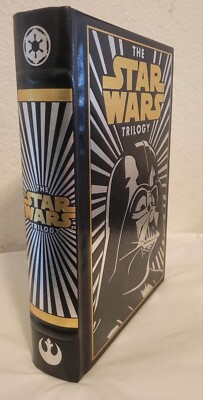 The Star Wars Trilogy Book Hardcover Leather Bound Classic 2012-image