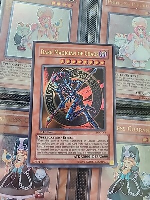 Dark Magician of Chaos IOC-065 1st Edition Wavy Print Holo Bleed-image
