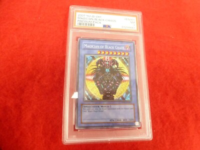 2007 Yu-Gi-Oh! Magician Of Black Chaos Premium Pack EN001 Secret Rare PSA 7 NM-image