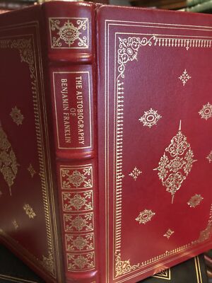  Franklin Library: AUTOBIOGRAPHY OF BENJAMIN FRANKLIN: PHILADELPHIA: SCIENTIST-image