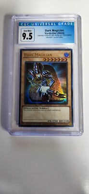 *23 Yu-Gi-Oh! Dark Magician LC01-EN005 Legendary 25th Anniversary CGC 9.5 Gem Mt-image