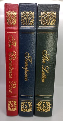 Rare Books The Christmas Box Collection Richard Paul Evans Easton Press 1999-image