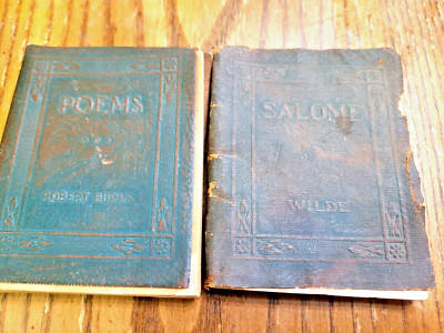 POEMS BOOK - ROBERT BURNS (Little Leather Library) PLUS another-image