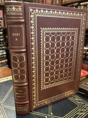 Franklin Library: SAKI: H.H. MUNRO: REGINALD: OPEN WINDOW: PENANCE: EASTER EGG-image