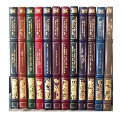 Franklin Library Metropolitan Museum of Art, complete in 12 vols w/ bookplates-image