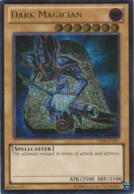 Dark Magician - YSYR-EN001 - Ultimate Rare - Unlimited Edition x1 Damaged-image
