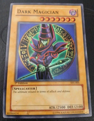 Dark Magician SYE-001 Super Rare 1st Edition Yugioh NM-image