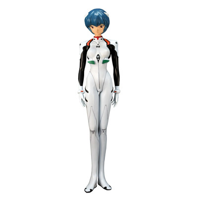Rei Ayanami Mega Sofubi Kit Reissue 1/4 Scale Unpainted Vinyl Model-image