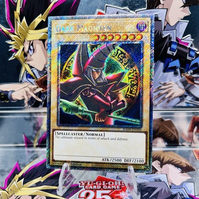 Yugioh Dark Magician (Arkana) RA04-EN106 Platinum Secret Rare 1st Ed Near Mint-image