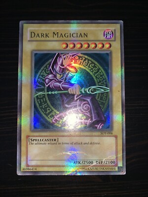 Yu-Gi-Oh! - Yugi Starter Deck - Dark Magician SDY-001 Holo Error-image