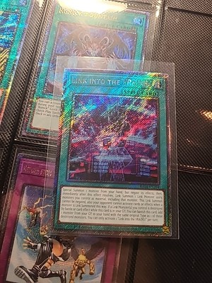 Yugioh Link into the VRAINS! RA04-EN294 1st Edition Platinum Secret Rare NM -image