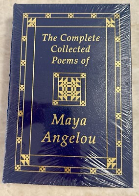 Easton Press The Complete Collected Poems of Maya Angelou SIGNED & NEW Sealed-image