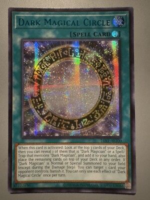 YUGIOH DARK MAGICIAN CIRCLE ASIA ENGLISH BLUE WORDED 24AT-AE100 TOURNAMENT PACK-image