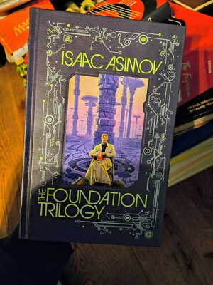 The Foundation Trilogy by Isaac Asimov Leather Bound Hardcover Barnes & Noble-image