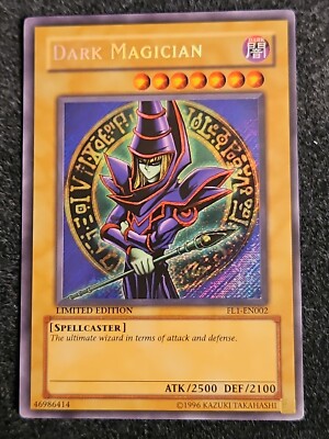 A NM YUGIOH DARK MAGICIAN Limited Secret Holo FL1-EN002 NM-image