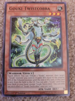 Gouki Twistcobra - SP18-EN019 - Common - 1st Edition NM YuGiOh!  Star Pac-image