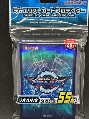 Yugioh OCG Sleeve : VRAINS logo / 20th 55 pcs Japanese Yu-Gi-Oh!-image