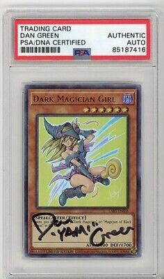 PSA Signed Dan Green Dark Magician Girl LART-EN019 The Lost Art Promotion-image