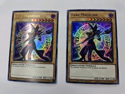 2x Dark Magician - DUPO-EN101 Ultra Rare NM Yugioh Card Limited-image