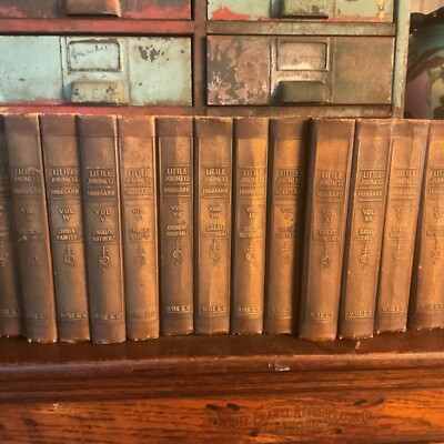 Little Journeys To The Homes Of The Great 14 V Set + Guide - Elbert Hubbard 1928-image