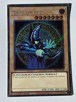 Dark Magician (V.4 - Platinum Secret Rare)●YUGIOH●RA04●SPANISH●DR737-image
