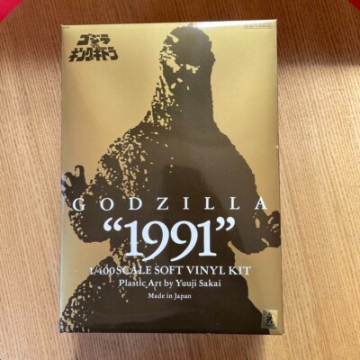 Godzilla vs. King Ghidorah Soft Vinyl Figure Garage Kit 1991 1/400 scale Japan-image