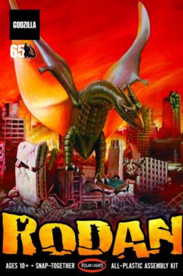 Godzilla Rodan 1/800 Scale Model Kit Polar Lights-image