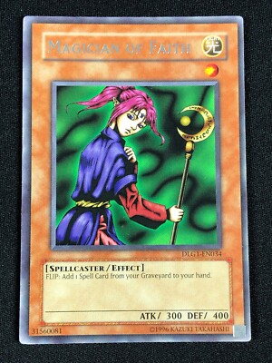 YUGIOH MAGICIAN OF FAITH DLG1-EN034 RARE (NM)-image