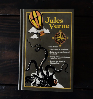 Jules Verne - Four Novels - Leather Bound-image