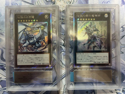 ARS9 Yugioh EP13-JP051 EP13-JP052 Legendary Dragon of White Magician of Dark Set-image