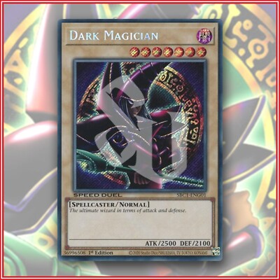 YuGiOh Dark Magician | SBC1 ARCANA's DECK ▪️ SECRET RARE ▪️ 1ST EDITION 💎-image