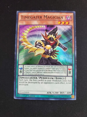  Yu-Gi-Oh!  Timegazer Magician YS14-EN010 - LP-image