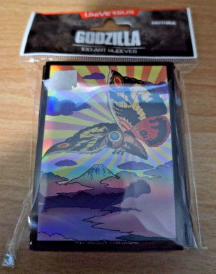 Universus Godzilla Mothra 100 card sleeves (New, sealed)-image
