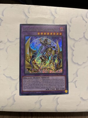 Yugioh Dark Magician The Knight Of Dragon Magic Secret Rare BLMR 1st edition NM-image