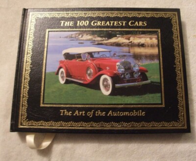 The 100 Greatest Cars- The Art of the Automobile- Dennis Adler- Leather-Bound-image