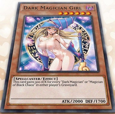 Orica Yugioh Sexy Dark Magician Girl   Fan Art None Halo  -image