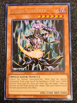 Chaos Sorcerer TOCH-EN028 Yu-Gi-Oh! Card Rare NM-image