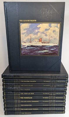Choose Your Own: TIME-LIFE BOOKS~THE SEAFARERS Collection Leatherbound Hardcover-image