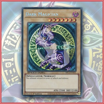 YuGiOh Dark Magician | SBC1 YUGI's DECK ▪️ SECRET RARE ▪️ 1ST EDITION 💎-image