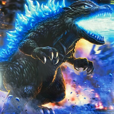 Fujimi Model Chibimaru Godzilla Series No.6 2003 Plastic Model Figure No Glue-image