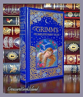 Grimm's Fairy Tales Illustrated New Sealed Leather Bound Deluxe Collectible Ed-image