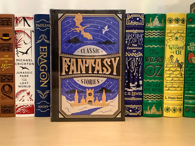 Classic Fantasy Stories - Dunsany Lovecraft Shelley & more, sealed, leatherbound-image