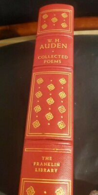 The Franklin Library 1st Edition W.H. Auden Collected Poems-image