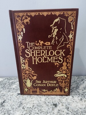 The Complete Sherlock Holmes Sir Arthur Conan Doyle Leather Bound Barnes & Noble-image