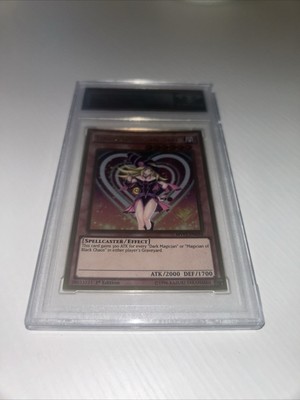 Dark Magician Girl #MVP1-ENG56 Gold Rare PSA 8.5 Yu-Gi-Oh-image
