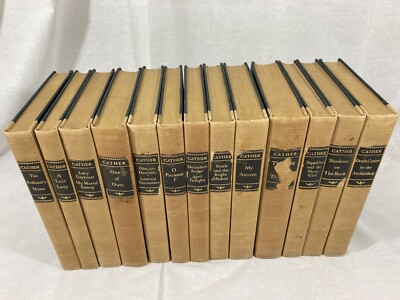 WILLA CATHER Signed COLLECTED NOVELS & STORIES Limited Edition 1941 NUMBERED-image